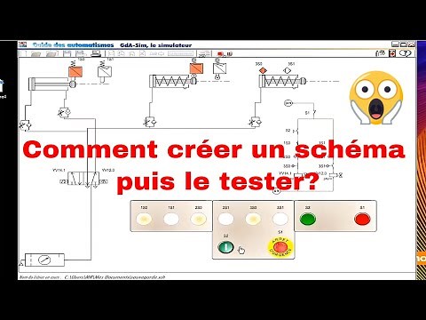 Comment faire un schéma pneumatique sur gda sim