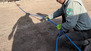 Here's my proof of concept for a recovery tool I came up with earlier this year. This allows me a secure, lightweight mounting to the nose of a lifting jack. In this scenario I've spliced my invention into a whoopie sling to function as an adjustable extension. It can also be spliced into a conventional winch extension. Additionally, a small, appropriately-rated soft shackle can be rigged onto a standalone model for added versatility. The beveled surface allows secure rigging for a pin, bow, and