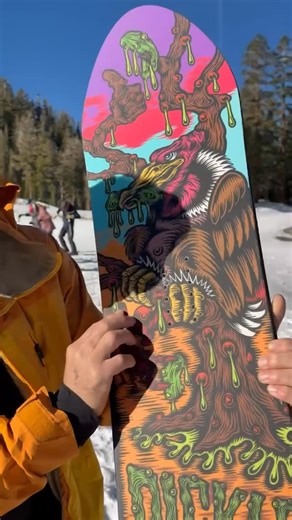 Smelly nofx on Instagram: "-SNOWBOARD!!!!!!!! Huge day…Introducing the PICKLE STIX/SIGNAL YUP OG! All mountain, powder, groomer destroying machine. Seriously fast and responsive…. Incredible edge hold for steeps and carves. I am beyond stoked on the boards performance!! 153,157,161. ————— GO TO BIO ————— —————————————————— THANK YOU @signalsnowboard THANK YOU @crawlincreep for the insane art! @nofx @picklestix_. And thanks to my R&D team @homer2snow and @bj078"