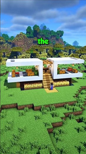 Minecraft Modern House 🏡 #minecraftbuilding