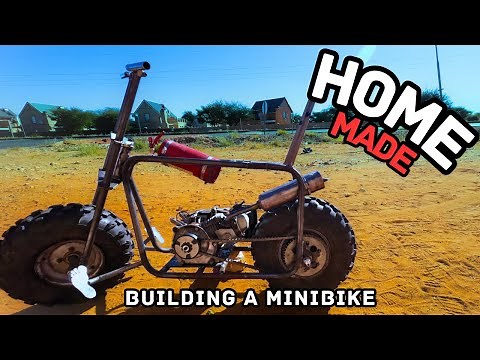 Homemade Mini Bike Build from Scratch: Engine Installation