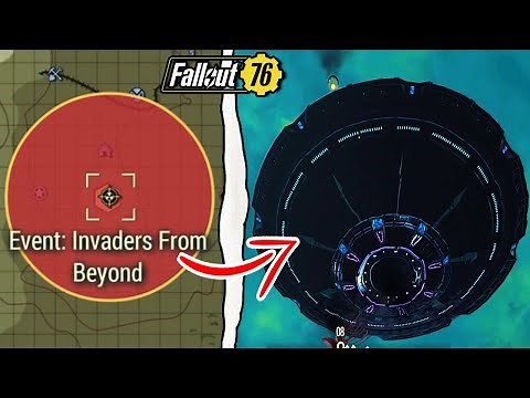 Fallout 76 - What Happens if You Nuke the Alien Spaceship? (Invaders from Beyond)