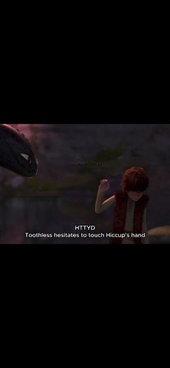 Toothless's Precious Hesitation with Hiccup