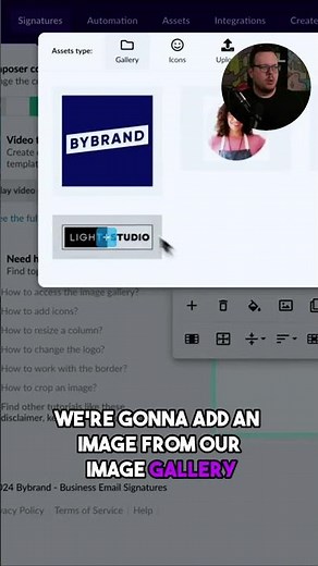 Design a Pro Email Signature in Minutes with Bybrand! #ProfessionalEmail #emailmarketing