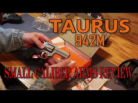 Taurus 942 22 Magnum review- 8 shot compact revolver for plinking or protection.