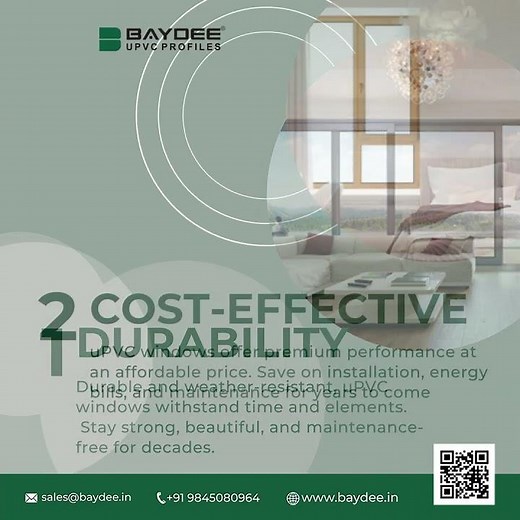 Why to choose uPVC windows and doors for your home? | Best uPVC profiles for windows & doors #upvc