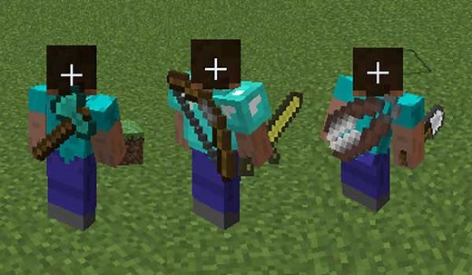 Back Tools Mod para Minecraft 1.16.5, 1.12.2 y 1.7.10 | MineCrafteo