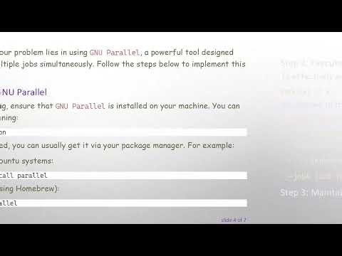 Running Bash Jobs in Parallel with Predefined Order Prioritization