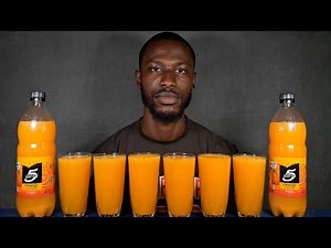ORANGE JUICE ASMR DRINKING