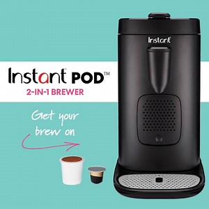 4.7K views · 36 reactions | HOW TO BREW... With the NEW Instant Pod 2-in-1 Single Brew Coffee and Espresso Maker for K-Cup® & Nespresso® It's easy — Just choose your favorite K-cup or espresso pod, select your preferred cup size, and in seconds a hot cup of fresh brew will appear before your eyes ☕️ Coffee your way — Get brewing today » https://bddy.me/32XZTwC | Instant Pot | Facebook