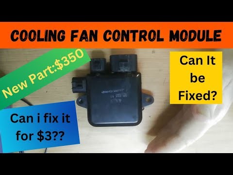 Can I Fix a Cooling Fan Control Module for $3. Mitsubishi Lancer.