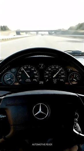 Mercedes-Benz W124 — The Timeless Autobahn Machine! 🚀 #shorts #mercedesbenz #w124amg