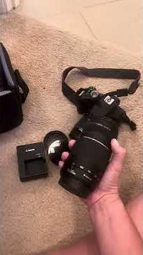 Honest review of Canon EOS Rebel T7 DSLR Camera|2 Lens Kit with EF18-55mm + EF 75-300mm Lens, Black