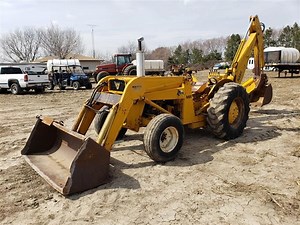 Massey Ferguson MF40 Backhoe | Construction