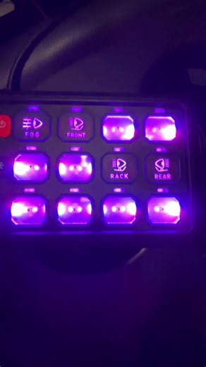 RGB Switch Panel Fall Sale - Enhance Your Vehicle