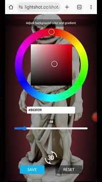 SpeedLight Viewer for Second Life - Creating 3D Shots