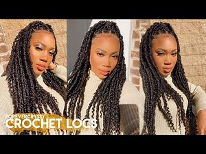 NEW ILLUSION CROCHET LOCS + Versatile braid pattern