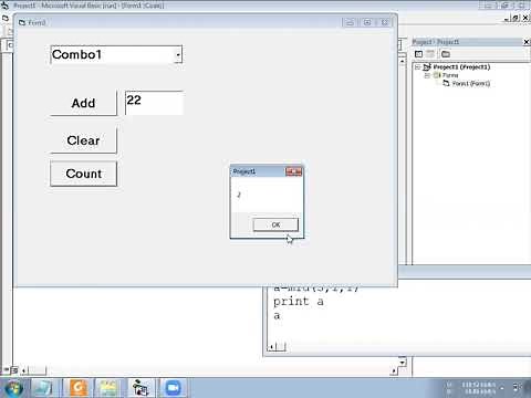 VB6 Practical : 07 List box and Combo box