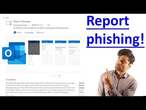 How to Report phishing in Outlook