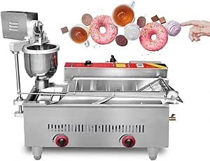 propane Gas Commercial Automatic Donut Maker Doughnut Making Machine