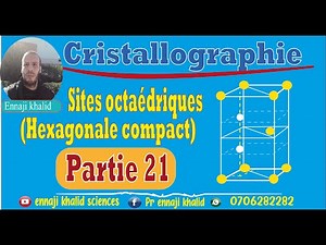 Close-packed hexagonal octahedral sites position, projection and reduced coordinates