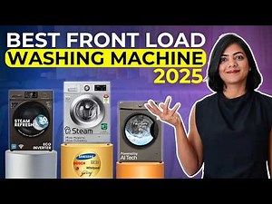 Best front load washing machine 2025 | Samsung vs LG vs Bosch