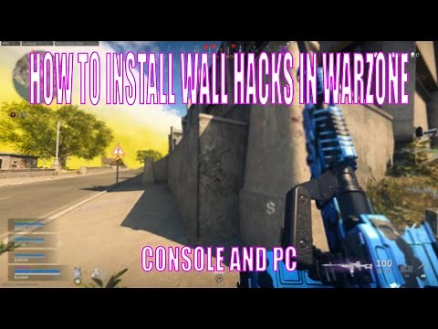 How To Install WALL HACKS In WARZONE (Console + PC)