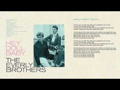 The Everly Brothers - Walk Right Back (Official Audio)