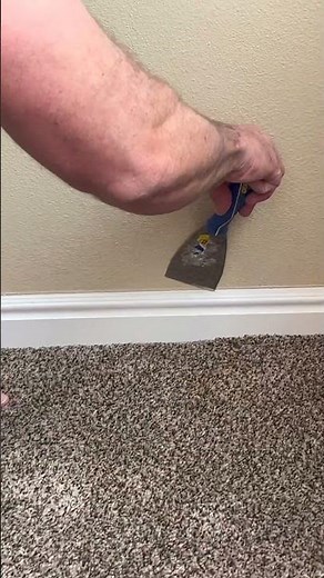 How to remove baseboard without damaging walls #renovation