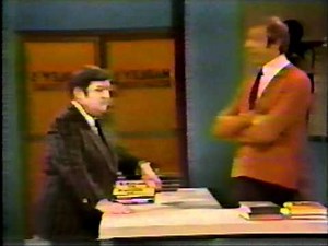 Bookshop sketch with Graham Chapman