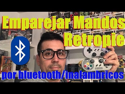 RETROPIE Como CONFIGURAR-EMPAREJAR mandos, controles Bluetooth en Raspberry Pi3 B+