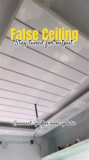 "Modern False Ceiling Work" at Site | Eshanth Constructions💥🏡