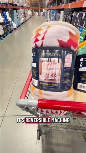 Pendleton Plush Reversible Blanket at Costco | Super Soft & Cozy