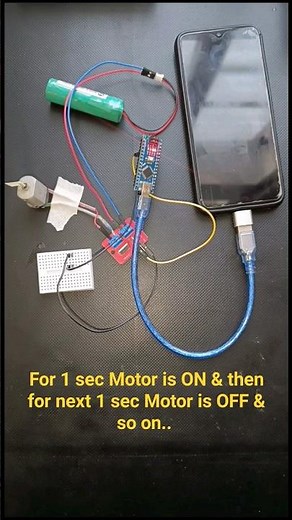 Control a DC Motor using IRF520 MOSFET Module & #Arduino