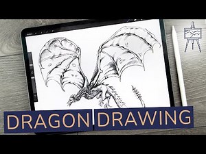 How to Draw a Dragon - Step-by-Step Tutorial