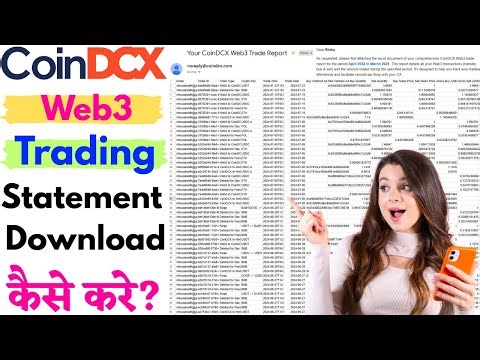 How To Download CoinDCX Web3 Profit and Loss Statement ? Step-by-Step Complete Guide in Hindi