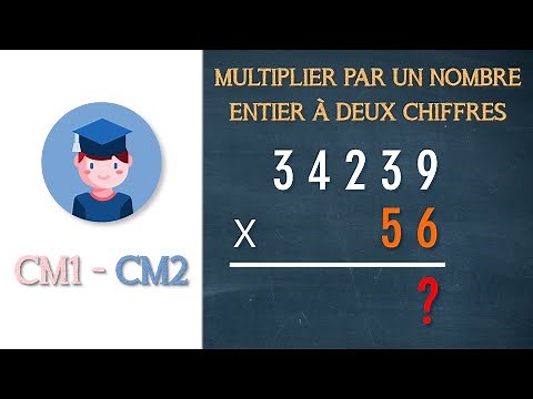 Multiplier par un nombre entier à deux chiffres - CM1 CM2 - Petits Savants