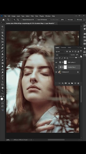 Gradient Map Color Grade #Aadi
