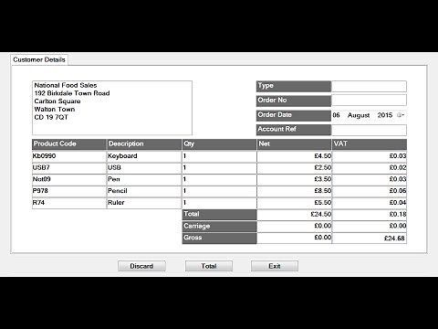 How to Develop Ordering Systems in Visual Basic.Net