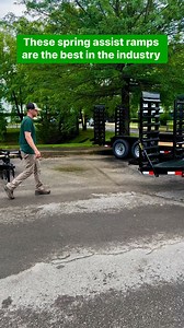 1.6M views · 8.6K reactions | The spring assist ramps are the best in the industry and don’t forget about the auto latching Burt bars | Gatormade Trailers | Facebook