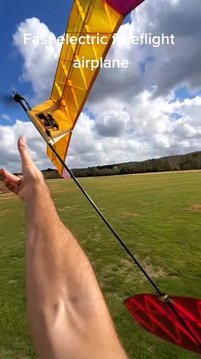 E36 class model airplane for freeflight competition. Carbon Fiber and balsa construction, covering is 1/4mil mylar. Motor run and dethermalizer functions governed by a BMK E36 timer. Aircraft design by J&H Aerospace. #carbonfiber #woodworking #alternativeenergy #jhaerospace #modelairplane #freeflight #rubberpoweredairplane #rubberband #scienceolympiad #scioly #glider #soaring #science #avgeek #flying #airplane #ufo #balsa