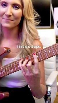 All 5 CAGED Shapes of the F Chord! #guitarlesson #cagedsystem #chords #guitarist #guitarteacher