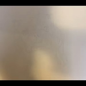 What an incredible collaboration!  My customer and I joined forces to create a continuous line drawing that captures the essence of their adorable dog! | Pet Portraits Daily by Tracey Keller | Facebook