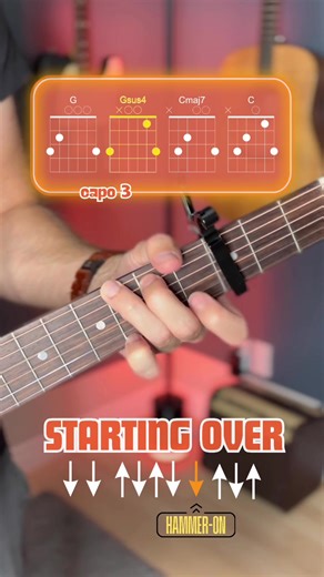 Starting Over Guitar Tutorial by Chris Stapleton