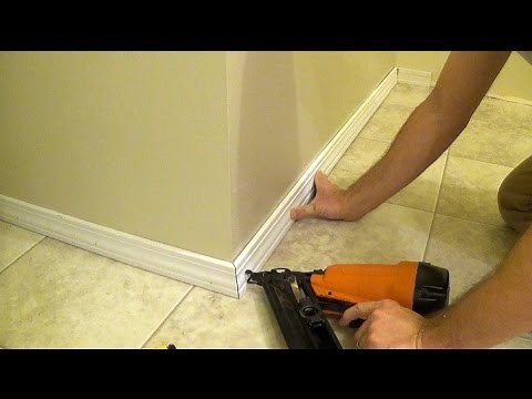 How to Install Floor Molding