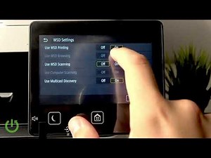 CANON i-SENSYS MF657Cdw – Manage WSD Settings
