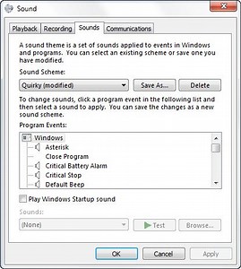 How to disable or change Sounds in Windows 11/10