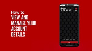 Bank from home and easily view and manage your account details in the NAB app. Here’s a quick guide. | NAB