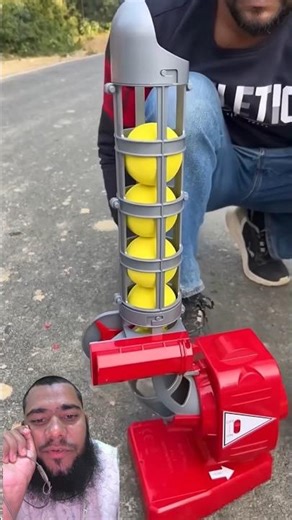 Electronic Baseball Pitcher Machine Unboxing for outdoor batting practice 🔥🥎