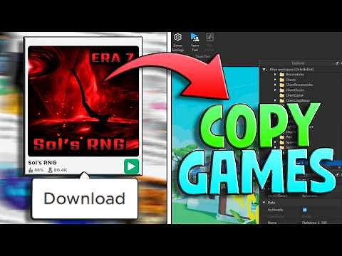 How To Copy Roblox Games (LEGALLY) - Uncopylocked Roblox Games